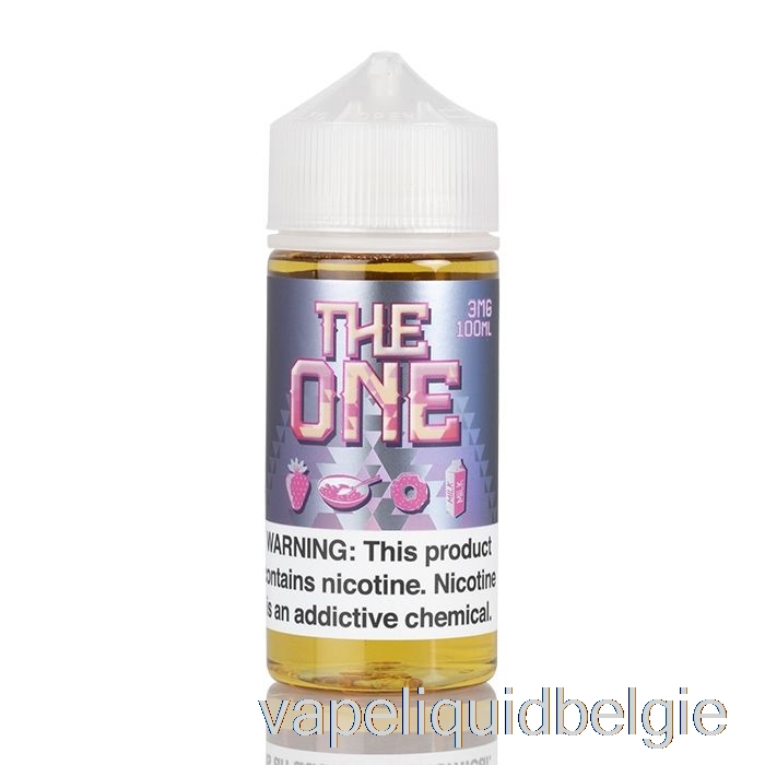 Vape België Aardbei - The One E-liquid - Baardvape - 100ml 3mg